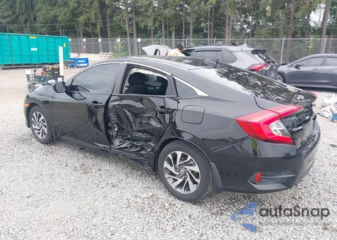 2017 Honda Civic из США, поврежденный, VIN 28GFC2F71HH539124